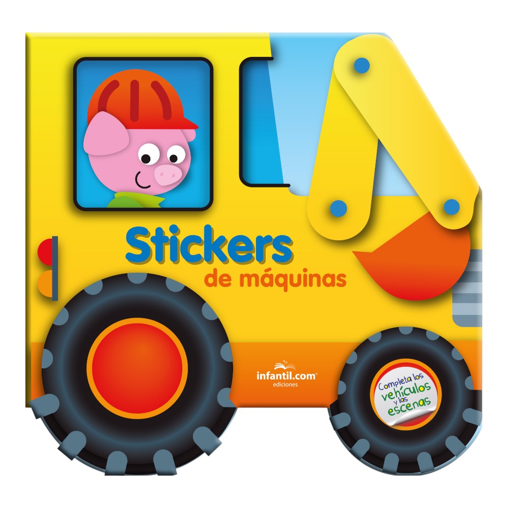 Libro construye vehiculos: maquinas