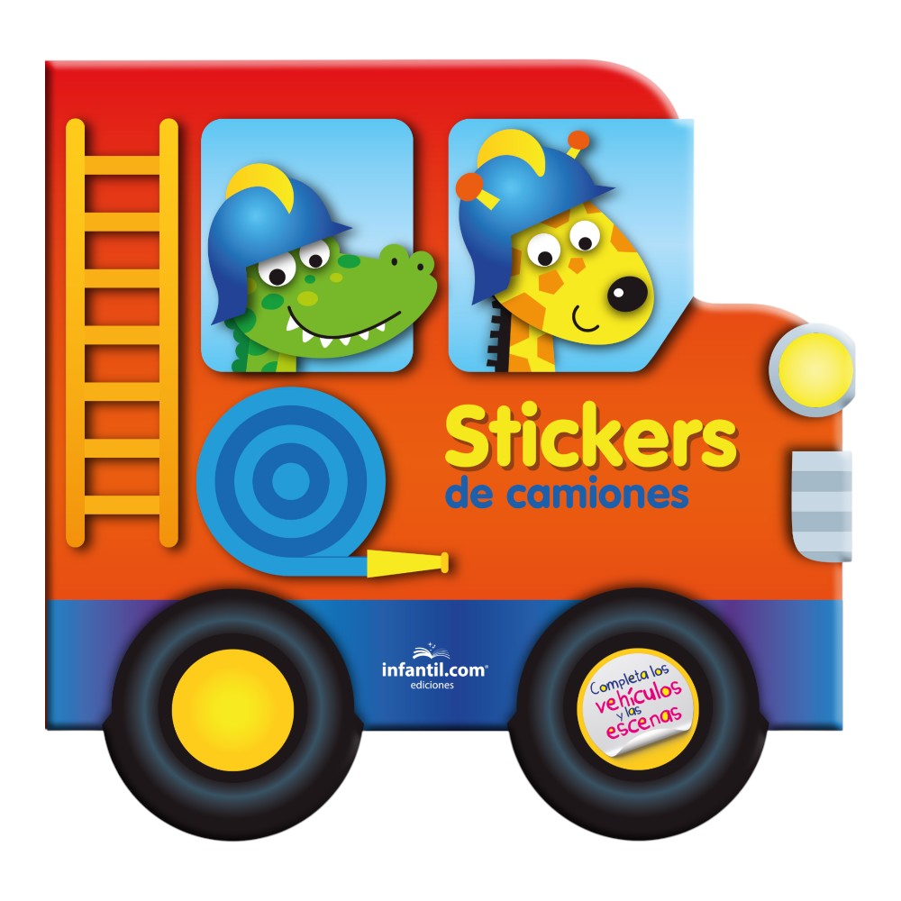 Libro construye vehiculos: camiones