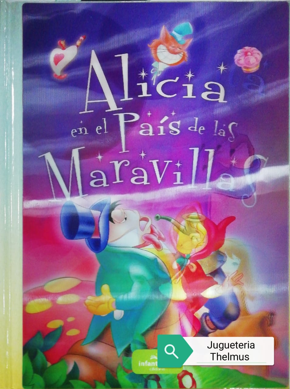 Libro cuentos maravillosos alicia en el pais de las maravillas y caperucita roja