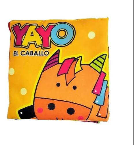 Libro de tela la granja: yayo el caballo
