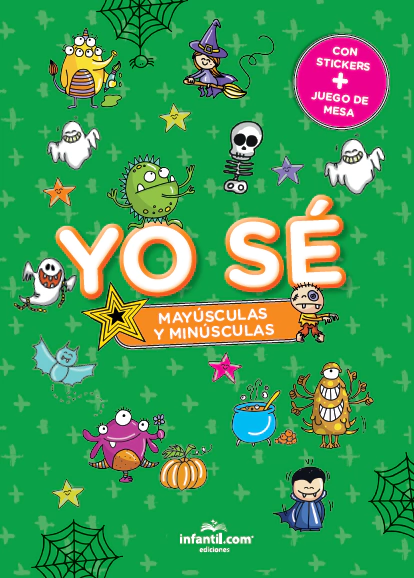 Libro yo se minusculas y mayusculas