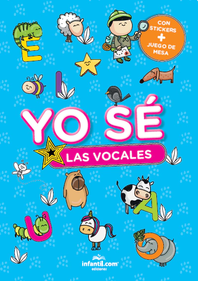 Libro yo se las vocales