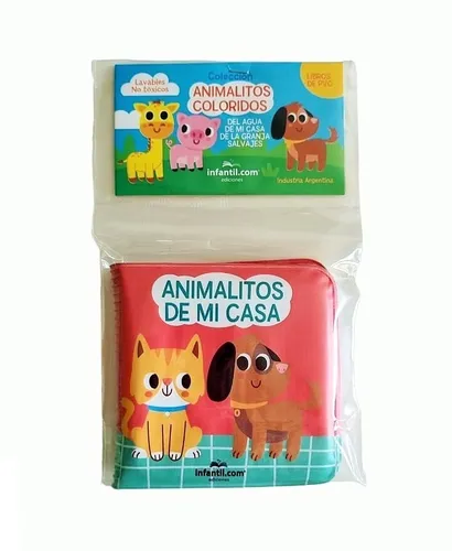 Libro animales coloridos animalitos de mi casa