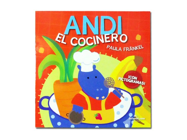 Libro aventuras en el jardin andi el cocinero