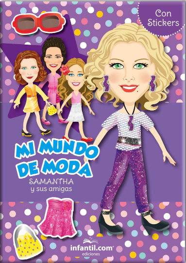 Libro mi mundo de moda samantha y sus amigas
