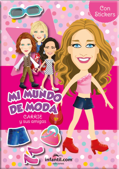 Libro mi mundo de moda carrie y sus amigas