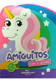 Libro amiguitos corny, el unicornio