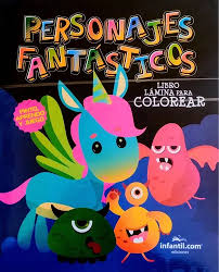 Libro lamina personajes fantasticos