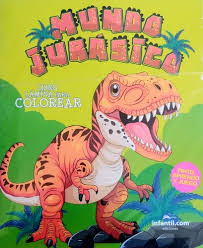 Libro lamina mundo jurasico