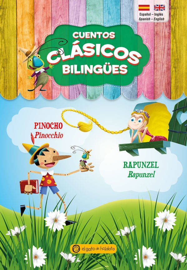 Pinocho/rpunzel clasicos bilingue