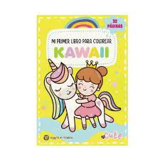 Mi primer libro para colorear kawai 