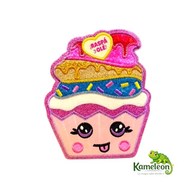 ¡Raspa y olé! Muffin delicioso
