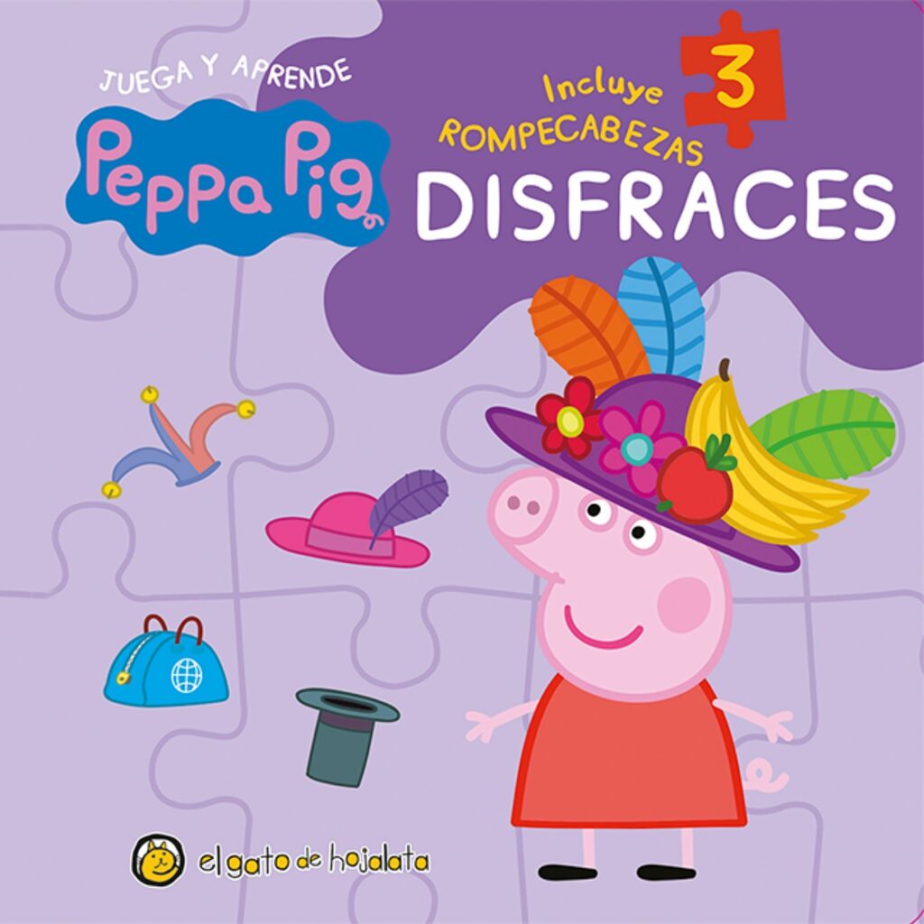 Mi primer libro con rompecabezas: peppa pig - disfraces
