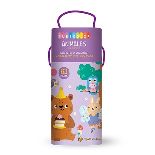 Libro tubicolor animales