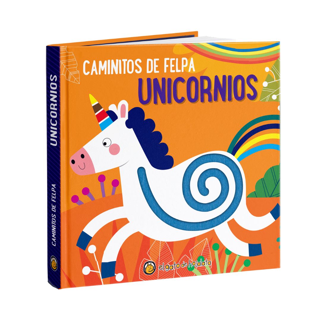 Libro caminitos de felpa: unicornios