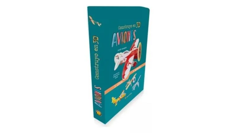 Libro contruyendo en 3d "aviones"