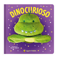 Libro titere dino curioso supermarionetas