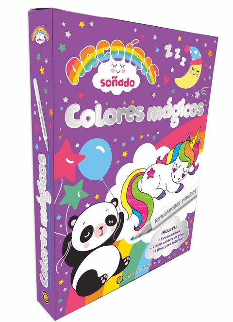 Libro cajita magica: arcoiris soÑado - colores magicos