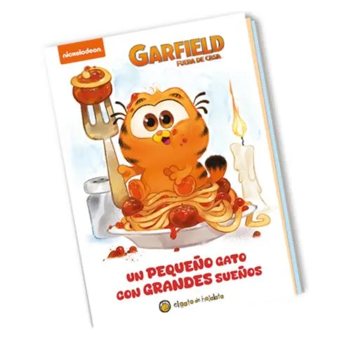 Libro garfield fuera de casa 