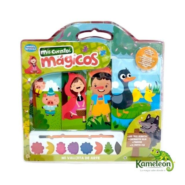 Mi valija de arte: Mis cuentos magicos