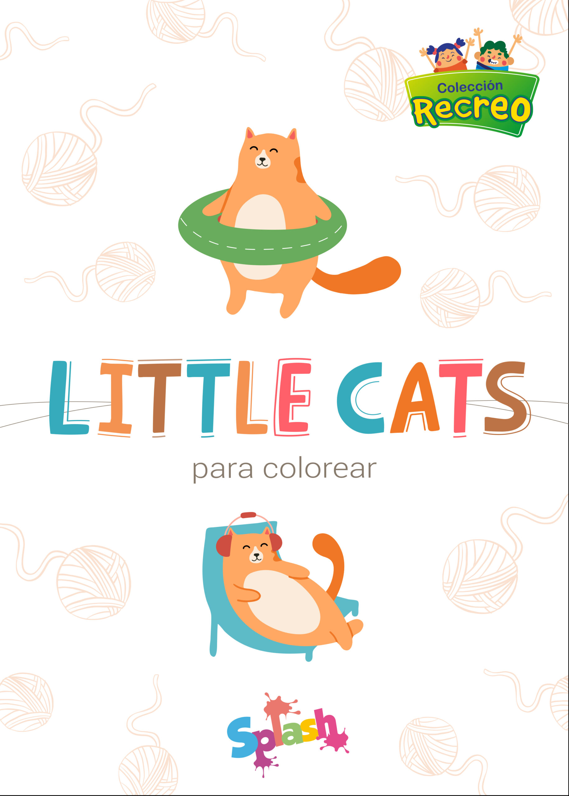 Coleccion recreo: p/pintar little cats