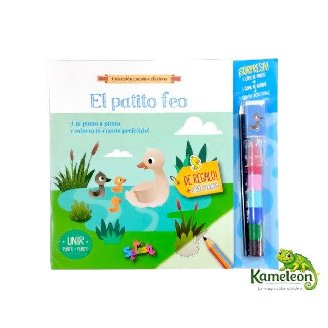 Unir punto a punto: El patito feo