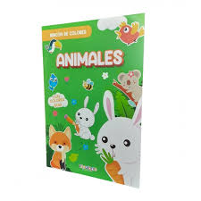 Libro para colorear rincon de colores animales