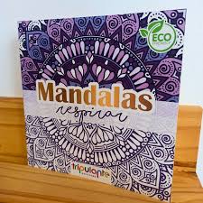 Libro para pintar mandalas respirar