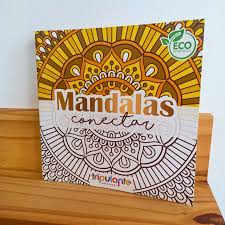 Libro para pintar mandalas conectar