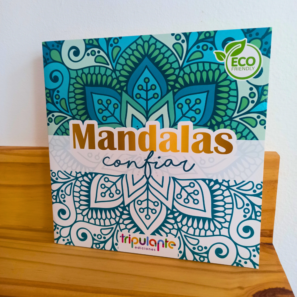 Libro para pintar mandalas confiar