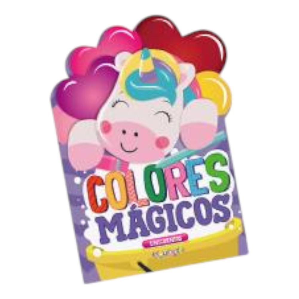 Libro para colorear colores magicos unicornios