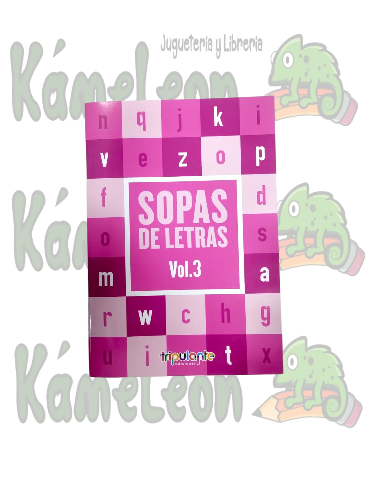 Libro de juegos sopa de letras vol3