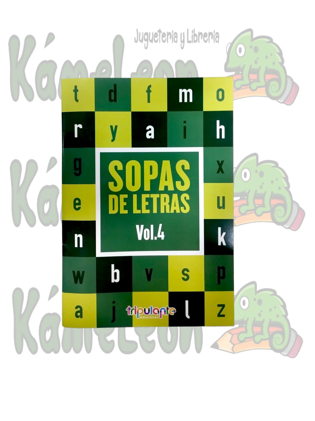 Libro de juegos sopa de letras vol4