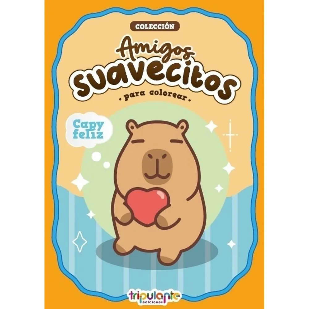 Libro amigos suavecitos capy feliz