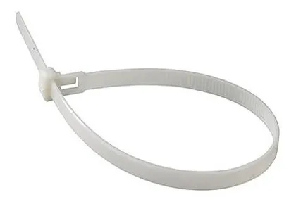 Precintos blancos 3,6x200mm 