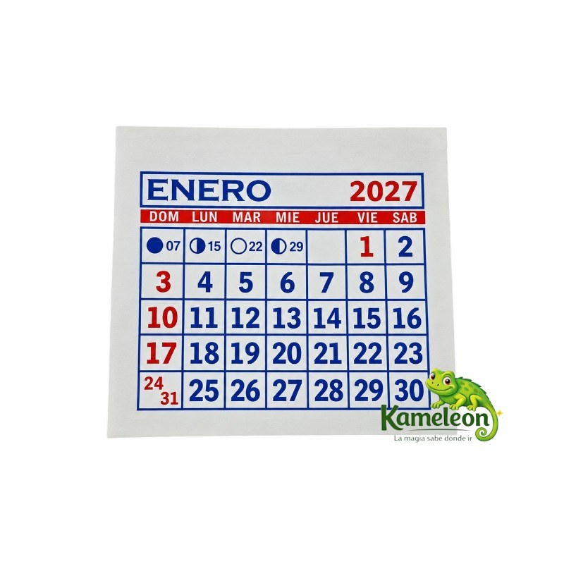 Almanaque 2027 (5x5)