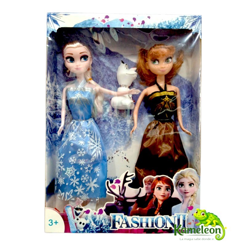 SET MUÑECAS X 2 + MASCOTA FASHION
