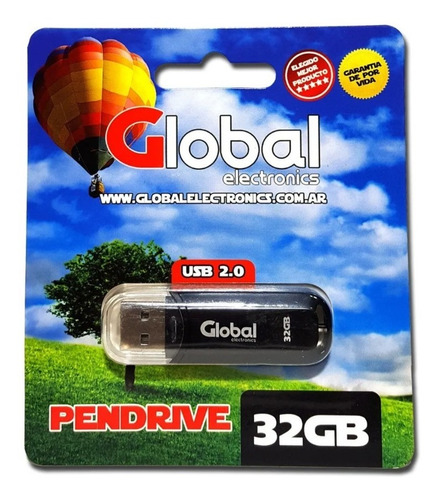 Pendrive global 32 gb