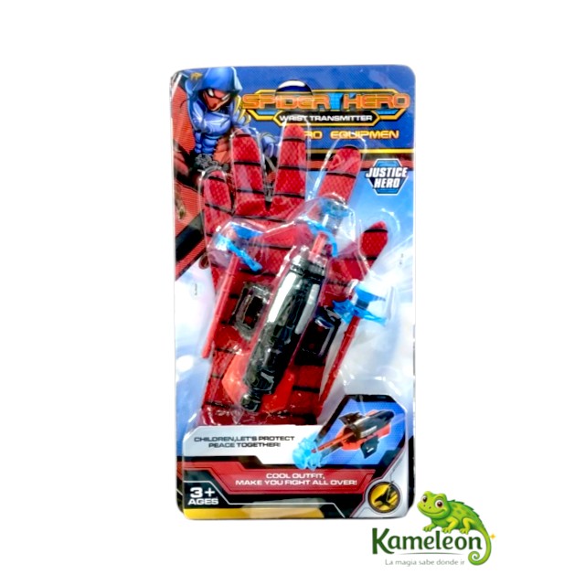 Guante lanzador spider hero